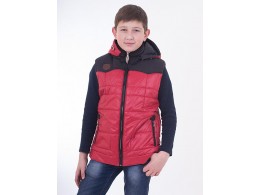 Куртка-жилет для мальчика (Люксик 210914)