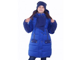 Зимнее пальто для девочки (Люксик 120202)
